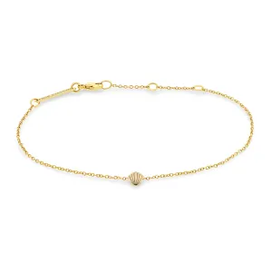 14k Itty Bitty Seashell Bracelet