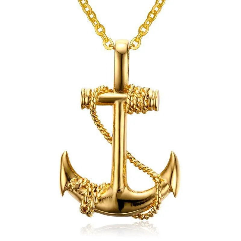 2023 Fashion New Black Rectangle Pendant Necklace for Men
