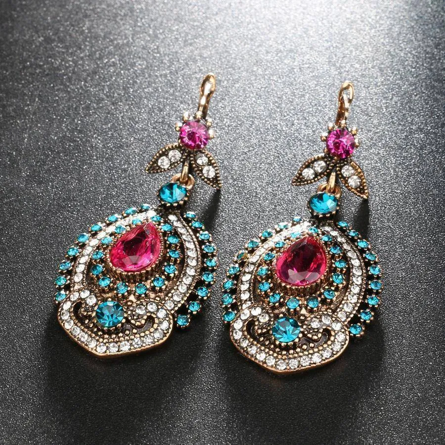 3Pcs Turkish Vintage Antique Jewelry Set