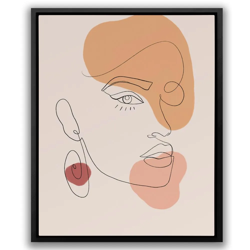 Abstract Female Face