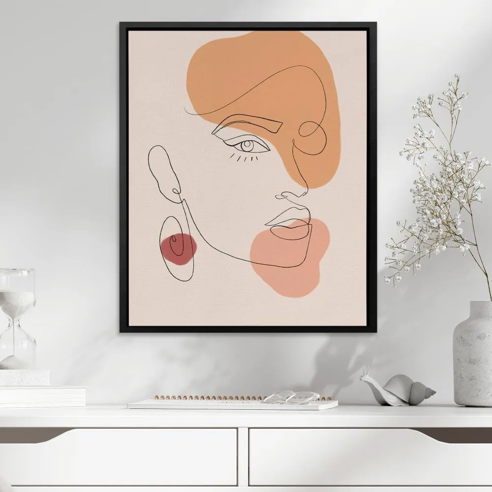 Abstract Female Face