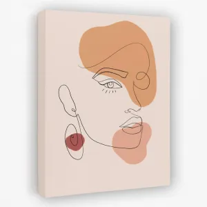 Abstract Female Face