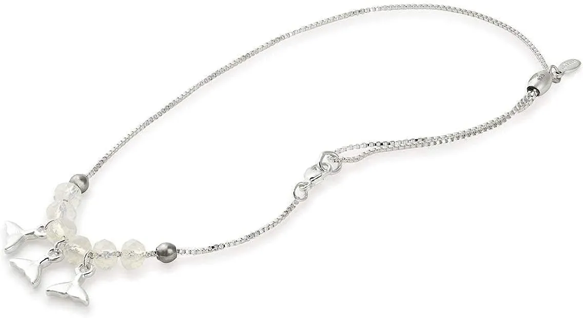 Alex and Ani Adjustable Anklet for Women, Summer Charm, 11.5 in