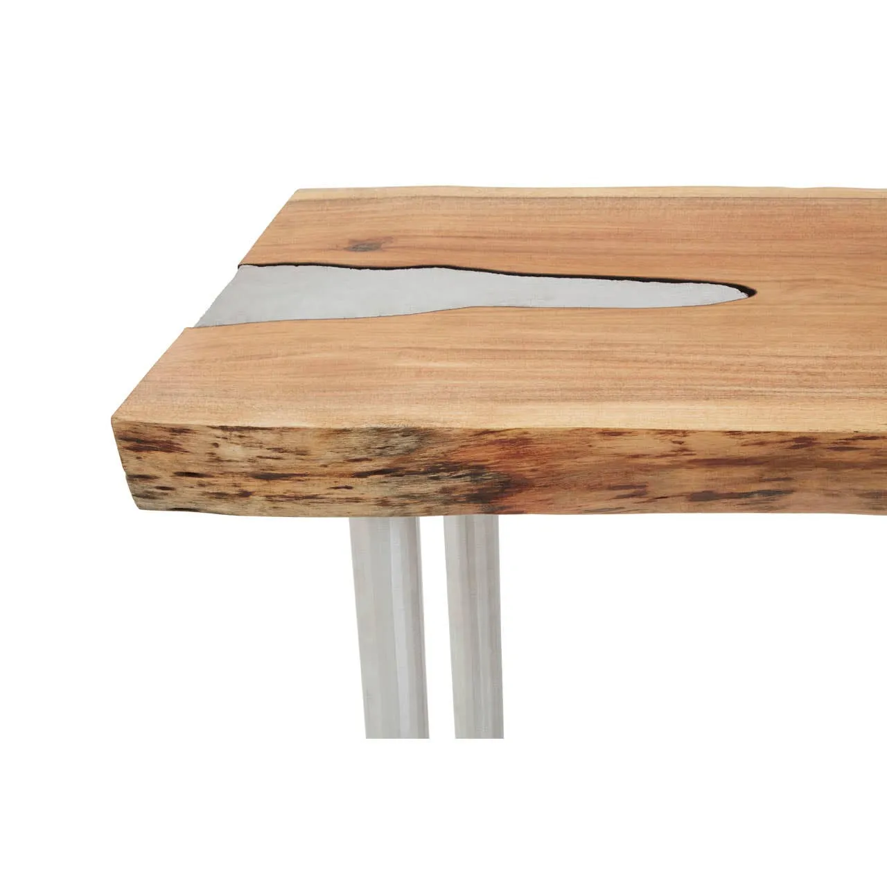 Almora Console Table With Acacia Top