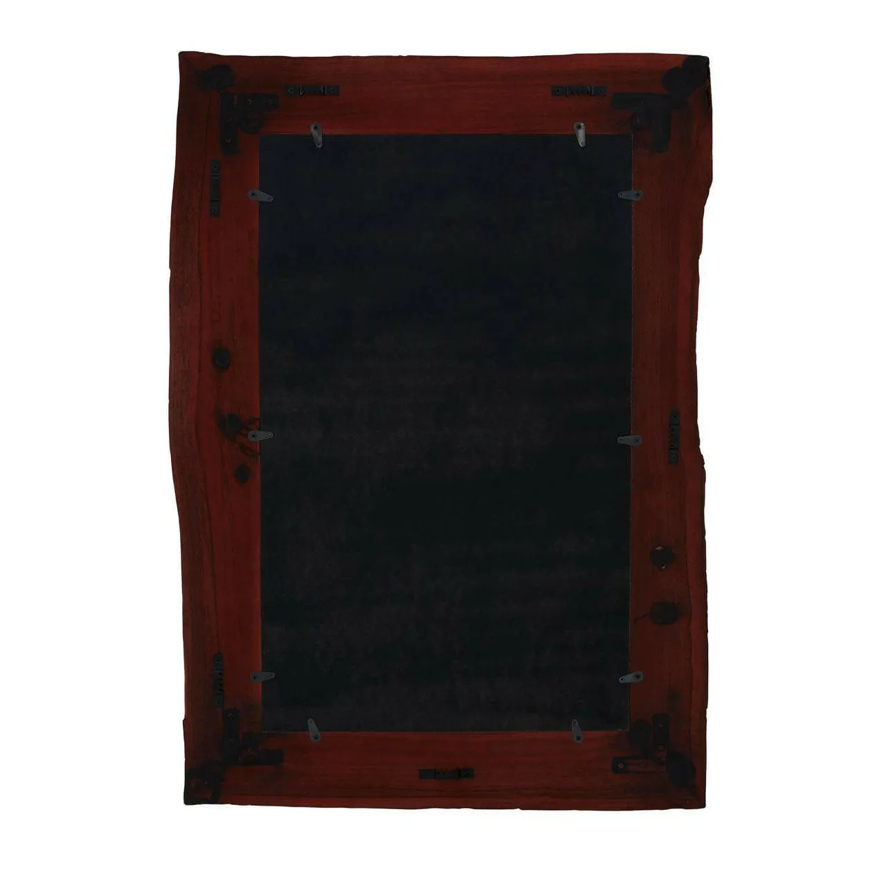 Almora Natural Wood Wall Mirror