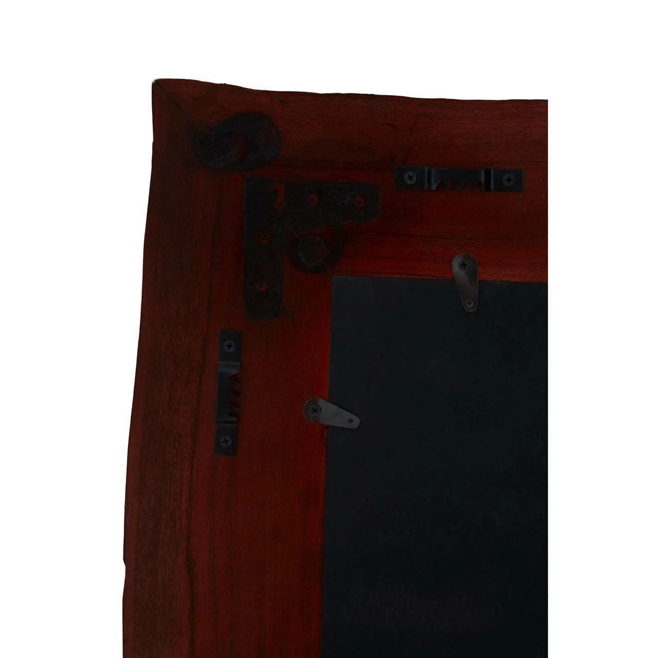 Almora Natural Wood Wall Mirror