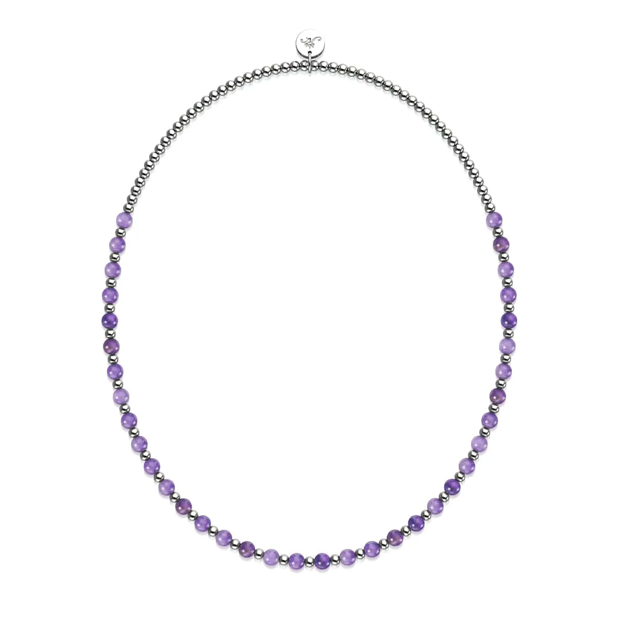 Amethyst x White Gold | Boho Gem Wrap