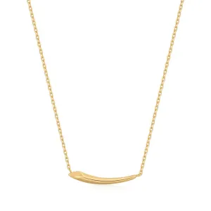 Ania Haie Gold Arrow Bar Necklace N049-01G
