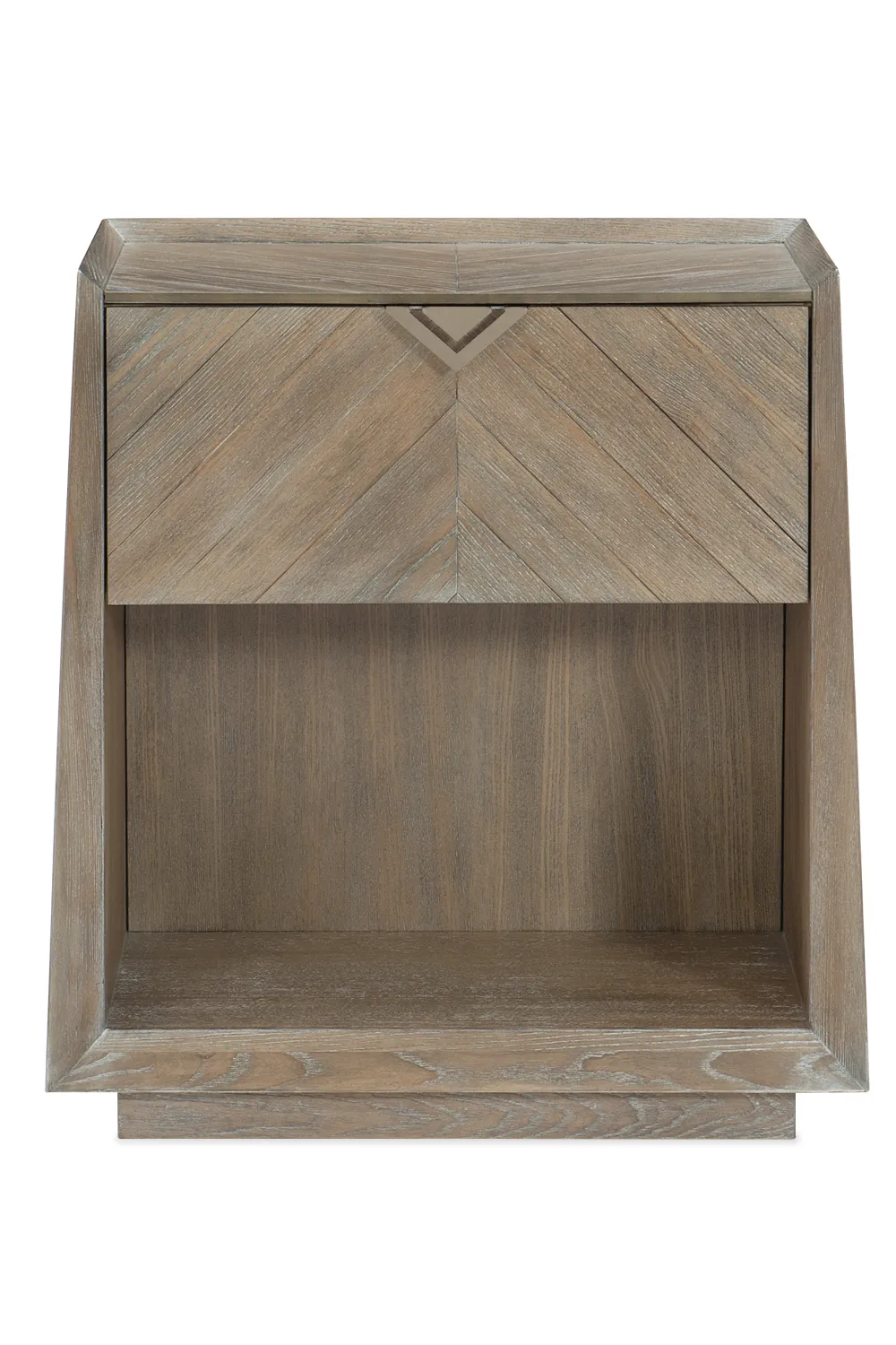 Ash Driftwood Rustic Nightstand | Caracole Earthly Delight