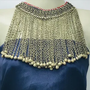 Bohemian Afghani Kuchi Long Bells Choker Necklace