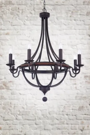 Breckenridge Wood Chandelier
