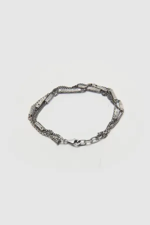 BUCK PALMER - MOROCCO CHAIN BRACELET OXIDIZED STERLING SILVER
