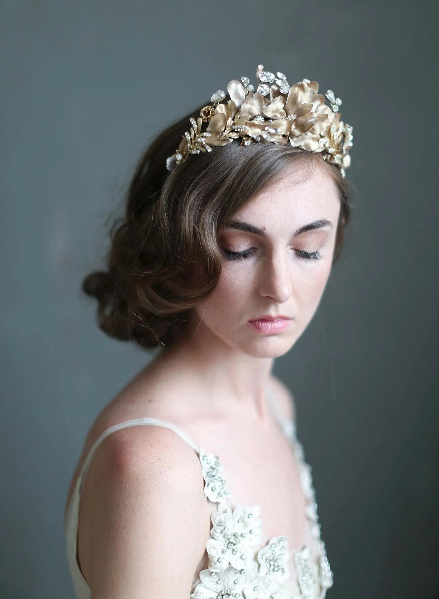 Burnished soft regal crown - Style #723