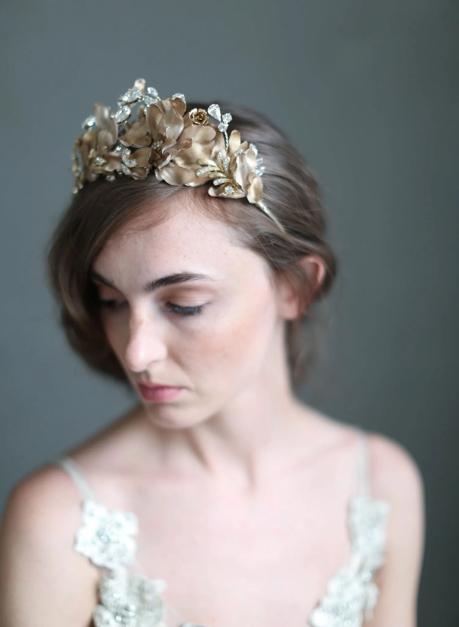 Burnished soft regal crown - Style #723