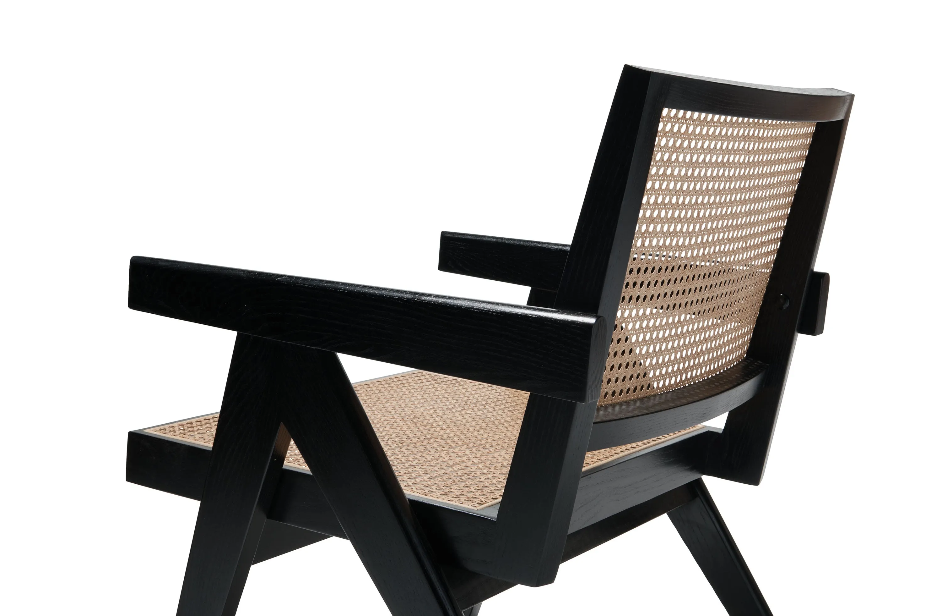 Compass Cane Lounge Chair