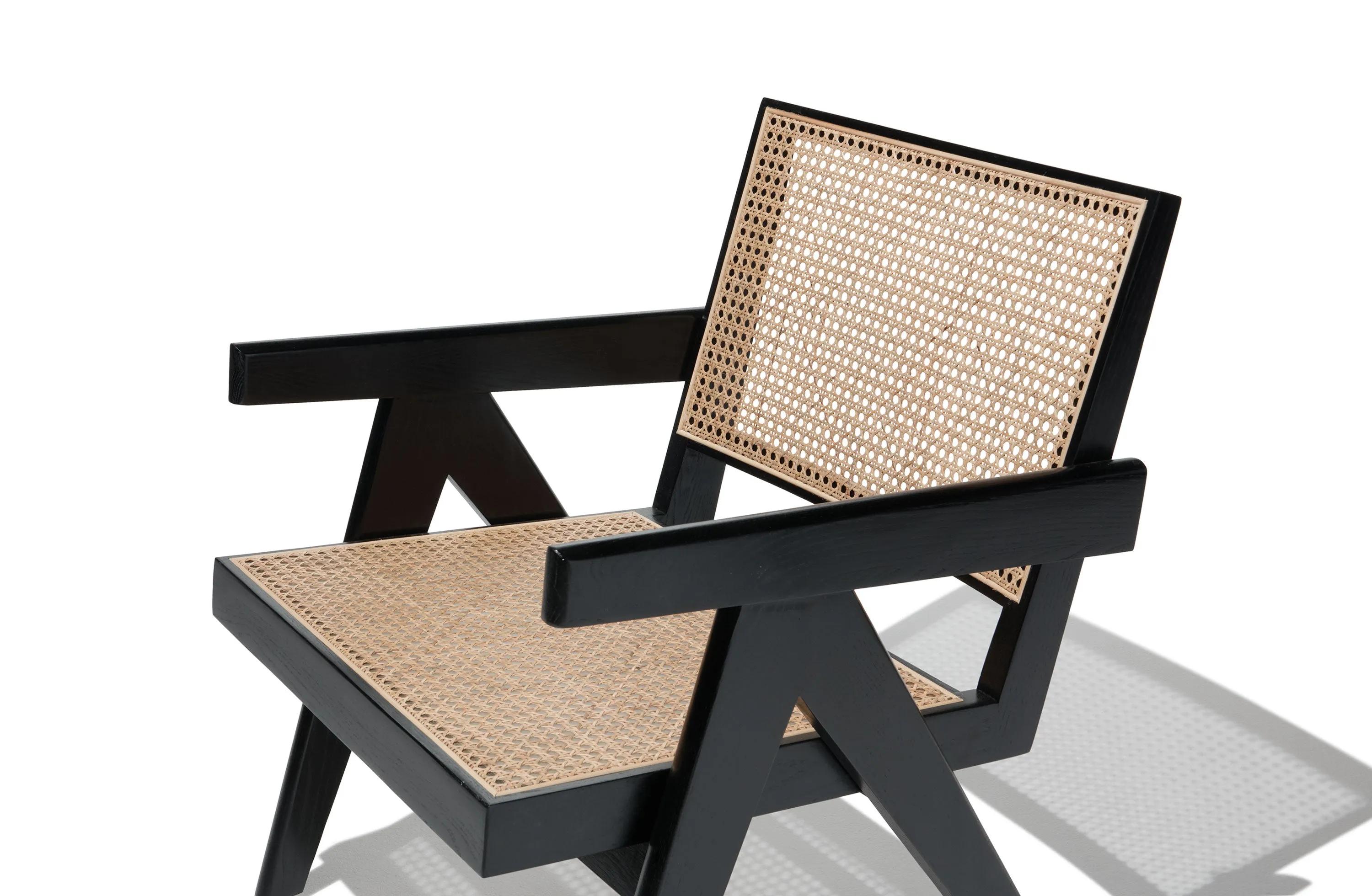Compass Cane Lounge Chair