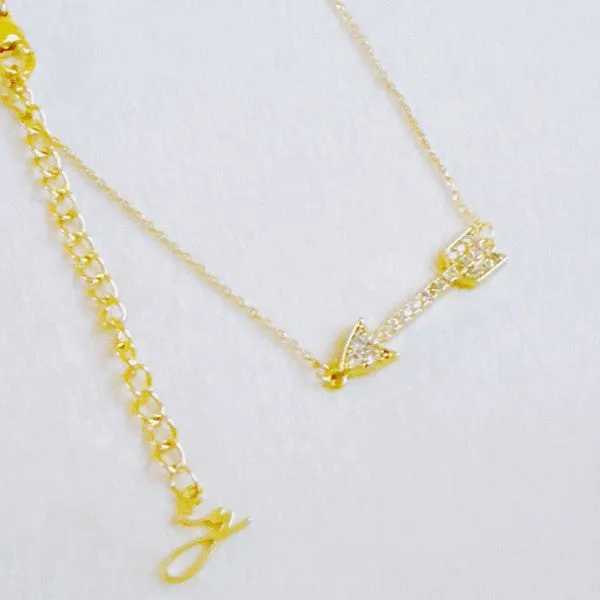Cupid Love Arrow Necklace