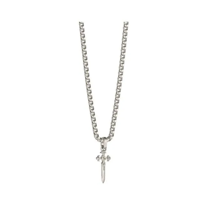 Gents 26" Dagger Charm Necklace UMN04024ST