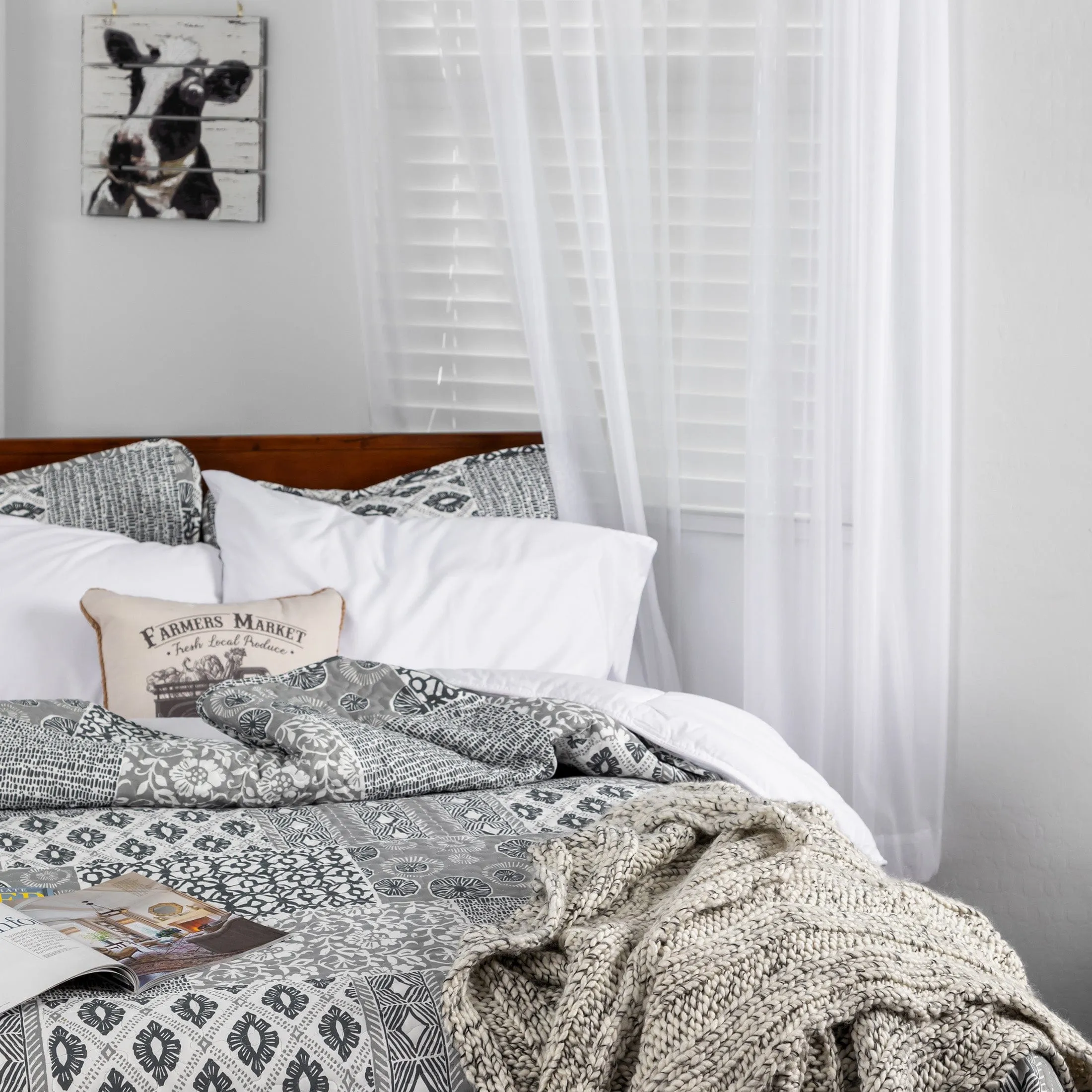 Global Patchwork Quilt Set