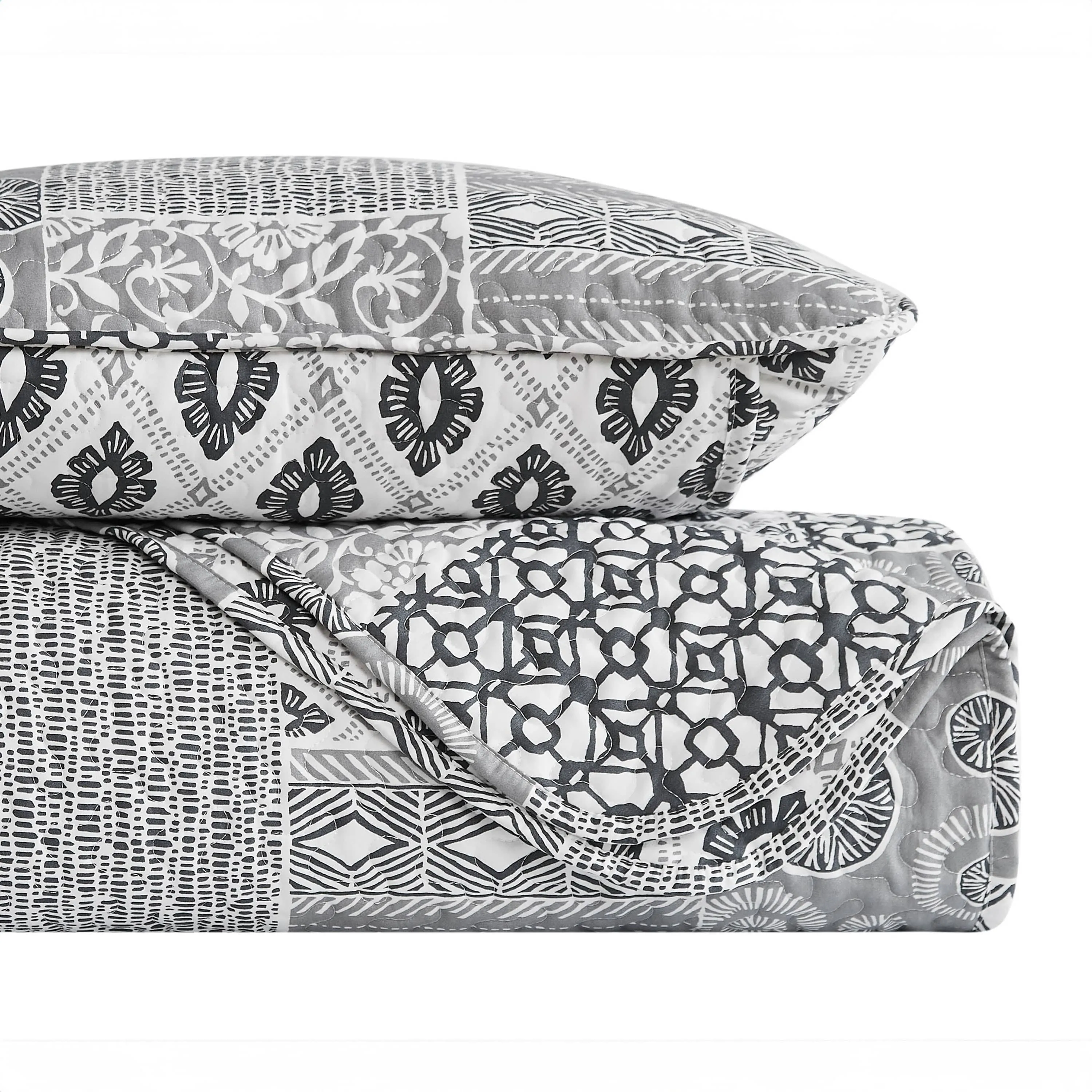 Global Patchwork Quilt Set