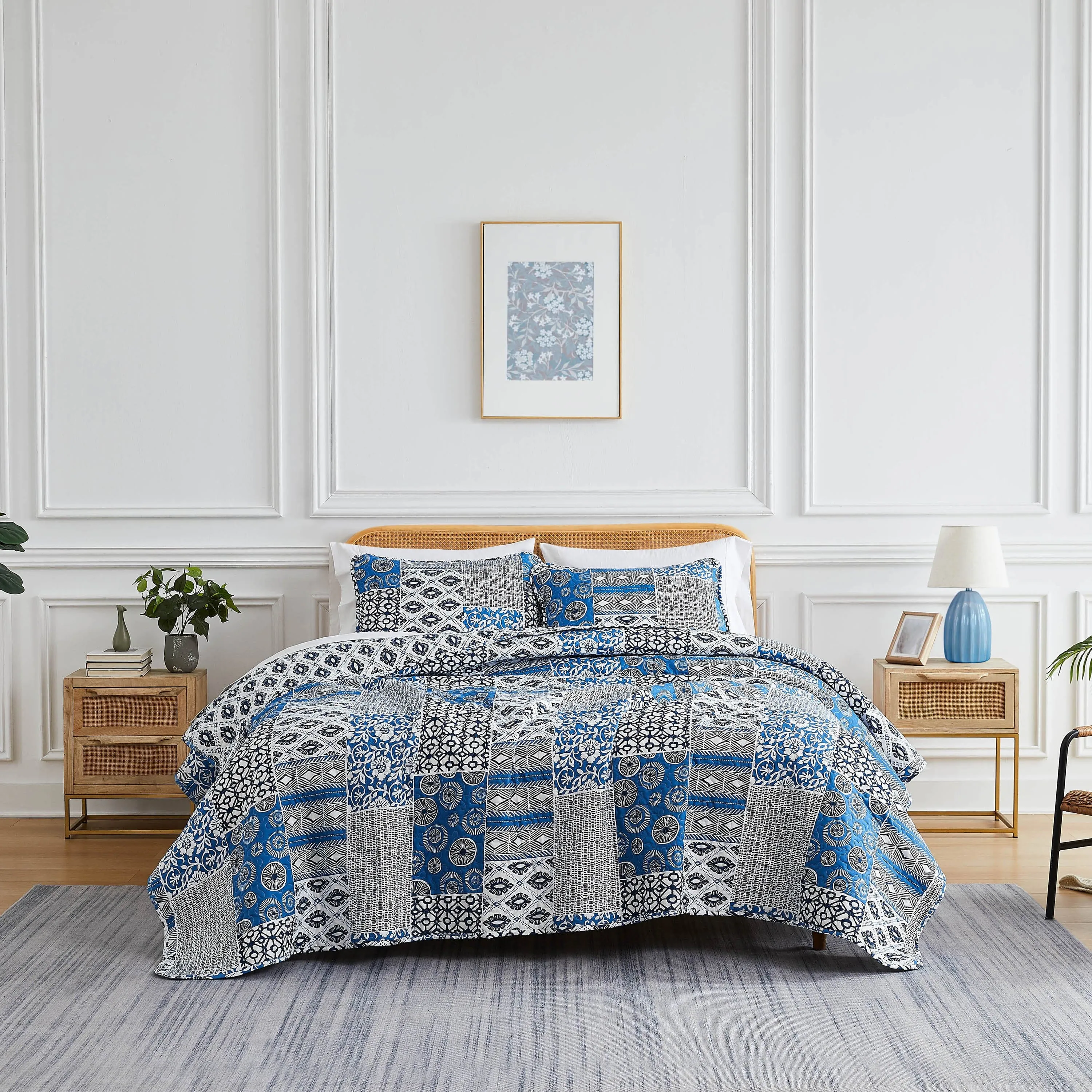 Global Patchwork Quilt Set