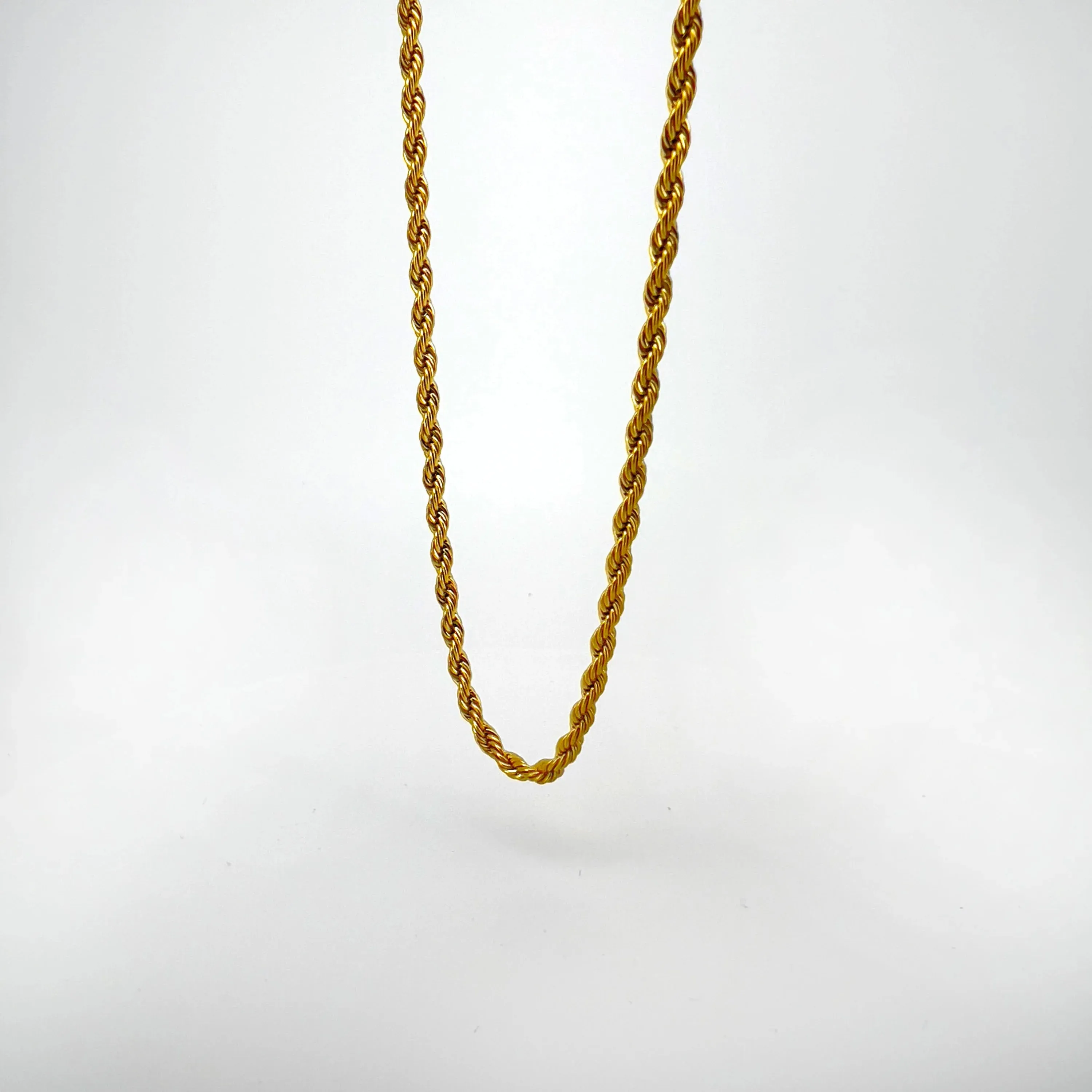 Graham Stainless Steel Rope Chain Necklace