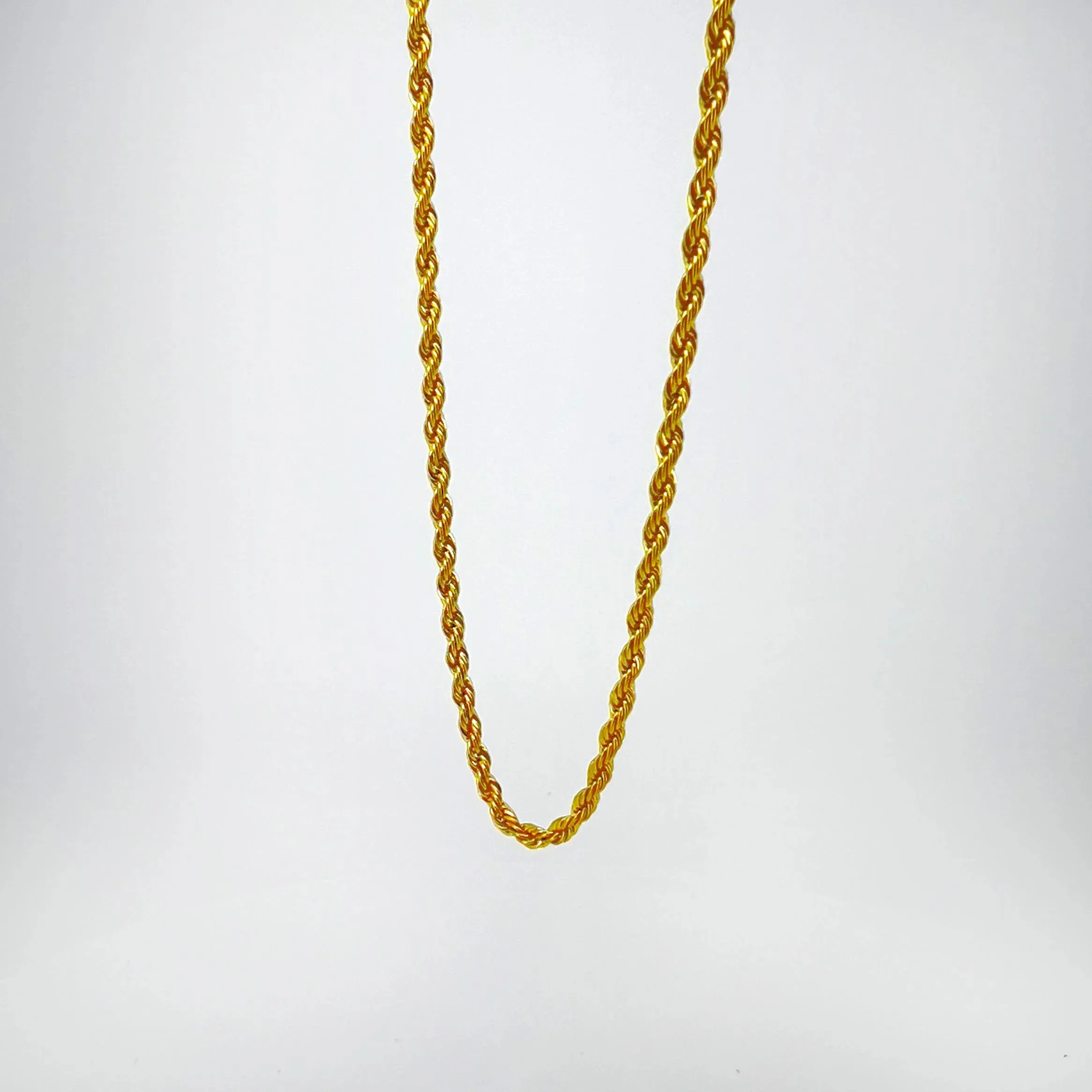 Graham Stainless Steel Rope Chain Necklace