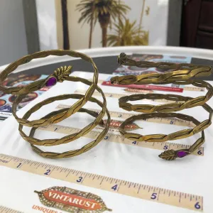 Gypsy Kuchi Hinged Vintage Cuff Bracelet