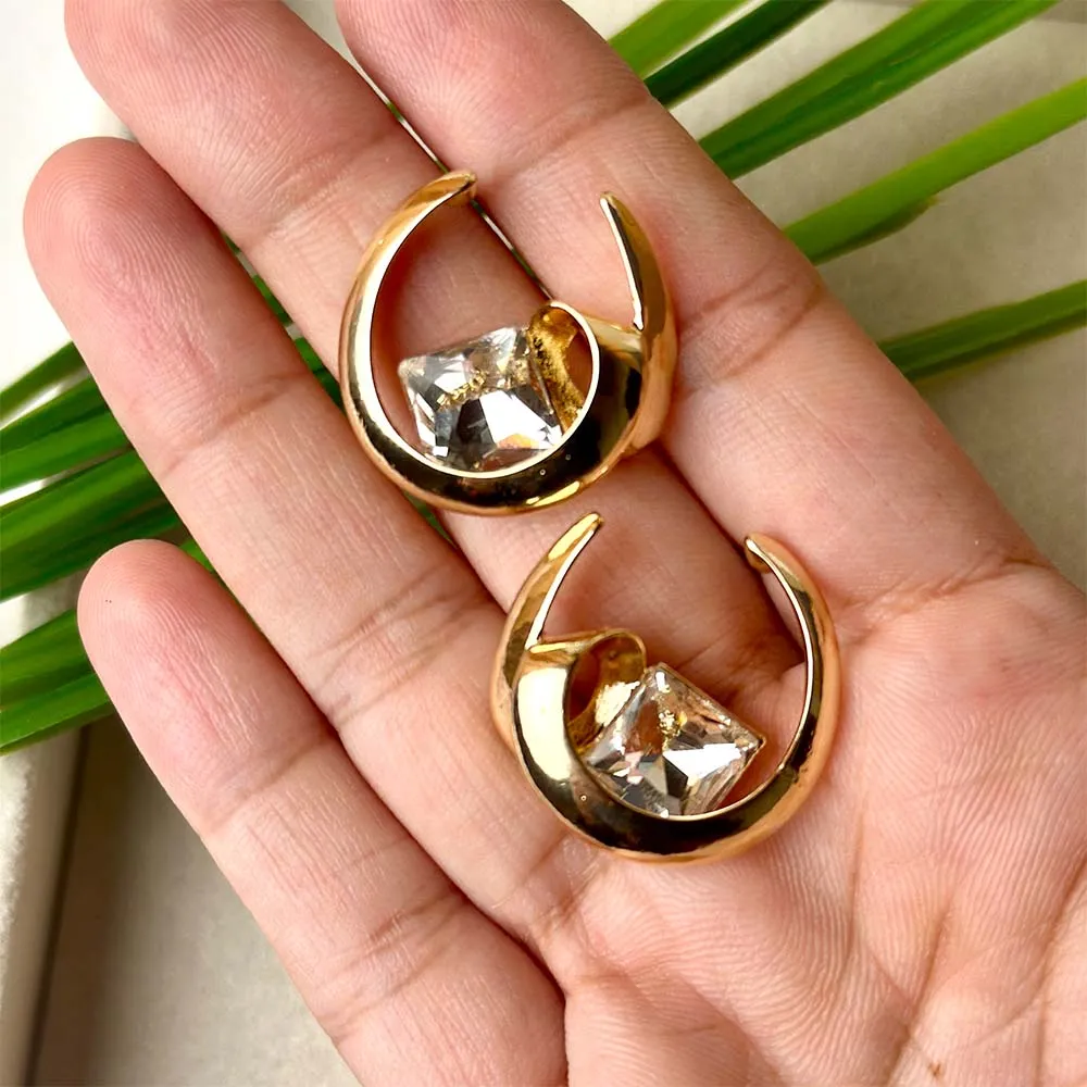 Half Moon Studs