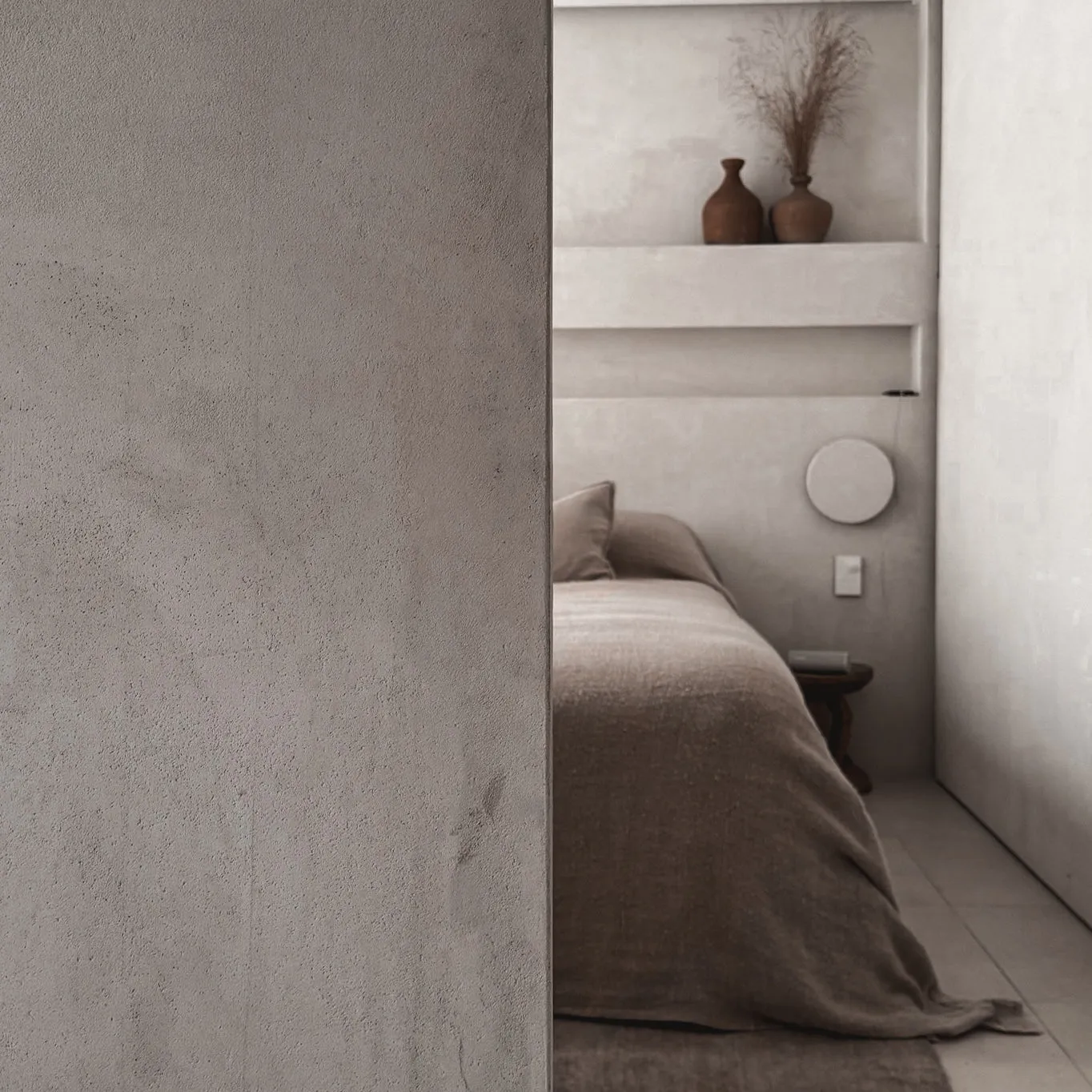 HEAVYWEIGHT LINEN BED COVER
