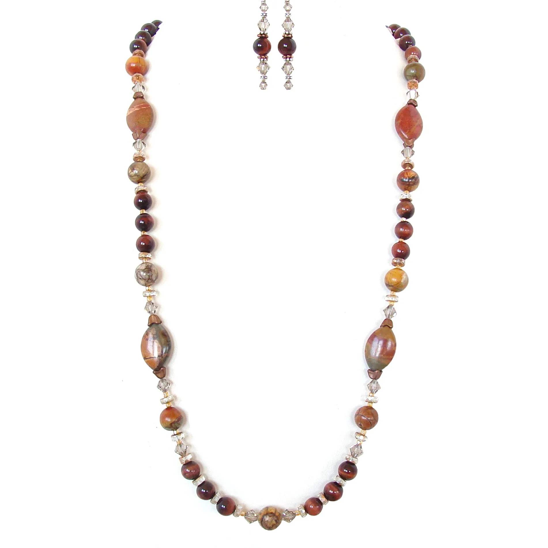 Justice: Autumn Jewelry with Jasper Gemstones