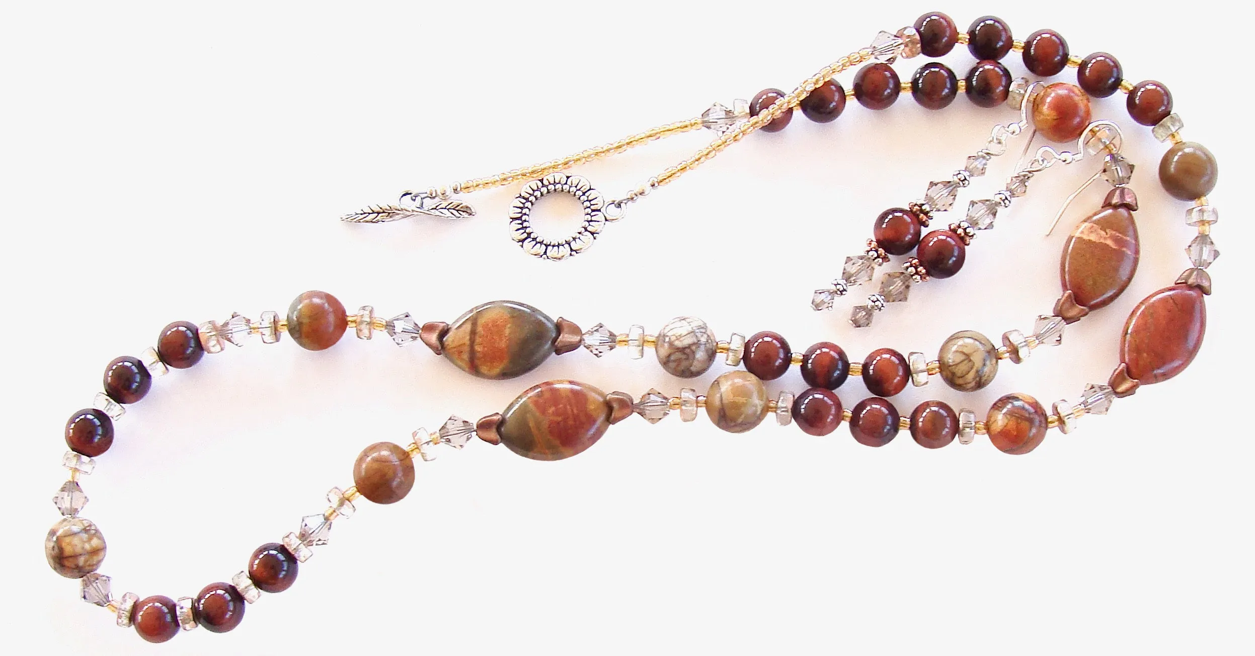 Justice: Autumn Jewelry with Jasper Gemstones