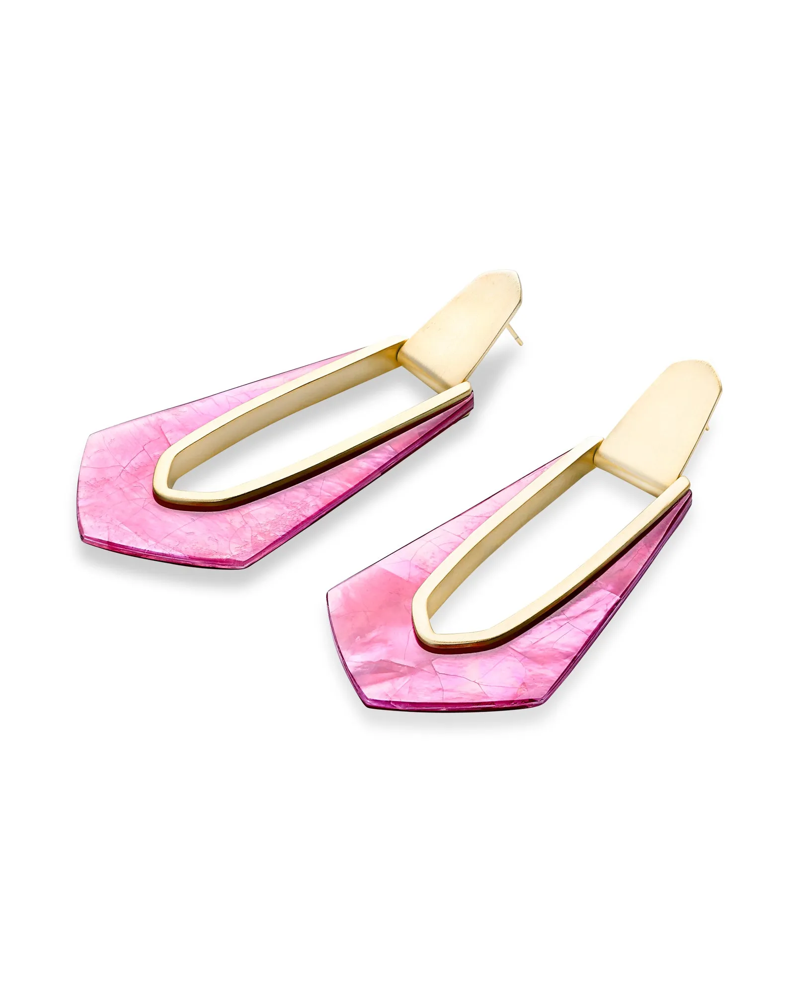 Kendra Scott Kiernan Earring - Gold Azalea Illusion