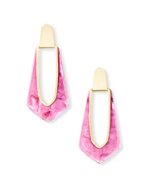 Kendra Scott Kiernan Earring - Gold Azalea Illusion
