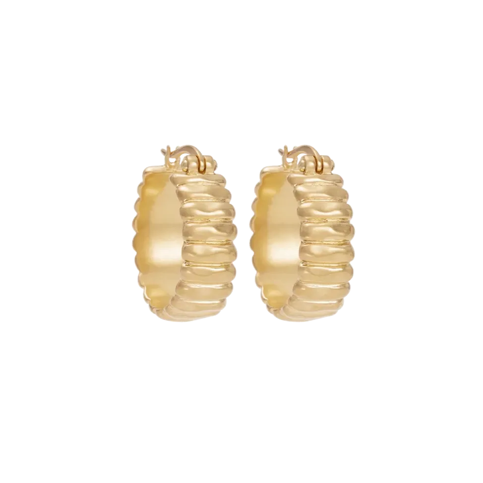 Kirstin Ash Cisco Hoops, Gold or Silver