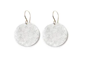 Luna Silver   Gold Earrings