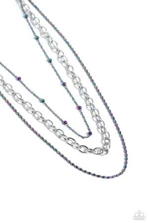 Mardi Gras Mayhem - Multi Necklace - Paparazzi Accessories