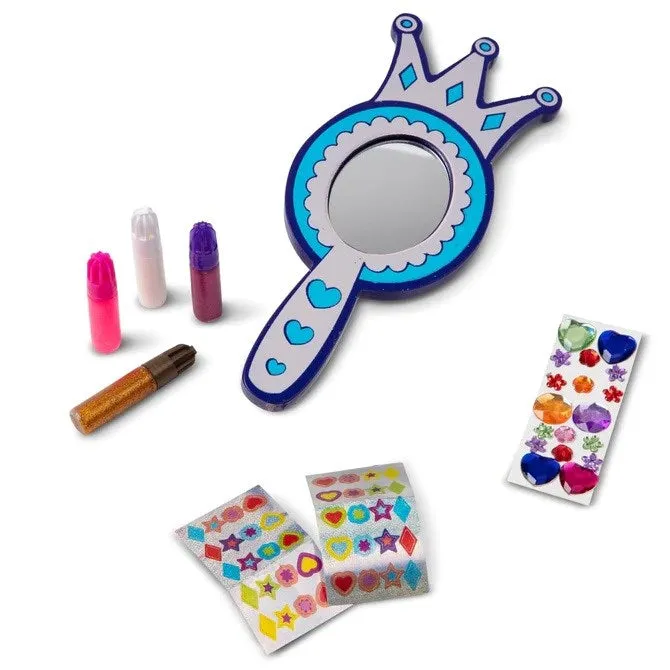 Melissa and Doug Wooden Princess Mirror - DYO