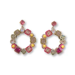 Paige Circle Statement Earrings