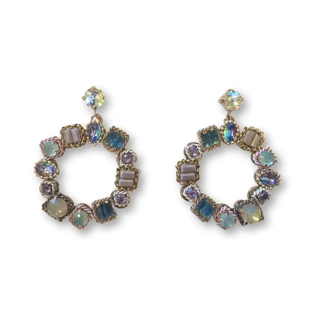 Paige Circle Statement Earrings