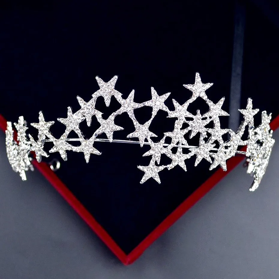"Étoile" - Star Wedding Tiara / Headband