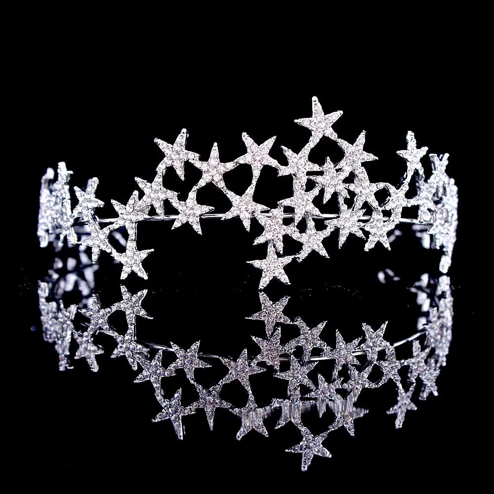 "Étoile" - Star Wedding Tiara / Headband