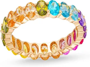 Rocksbox Emily Women's Ring - High Polish Plating with Cubic Zirconia - Premium Quality Jewelry