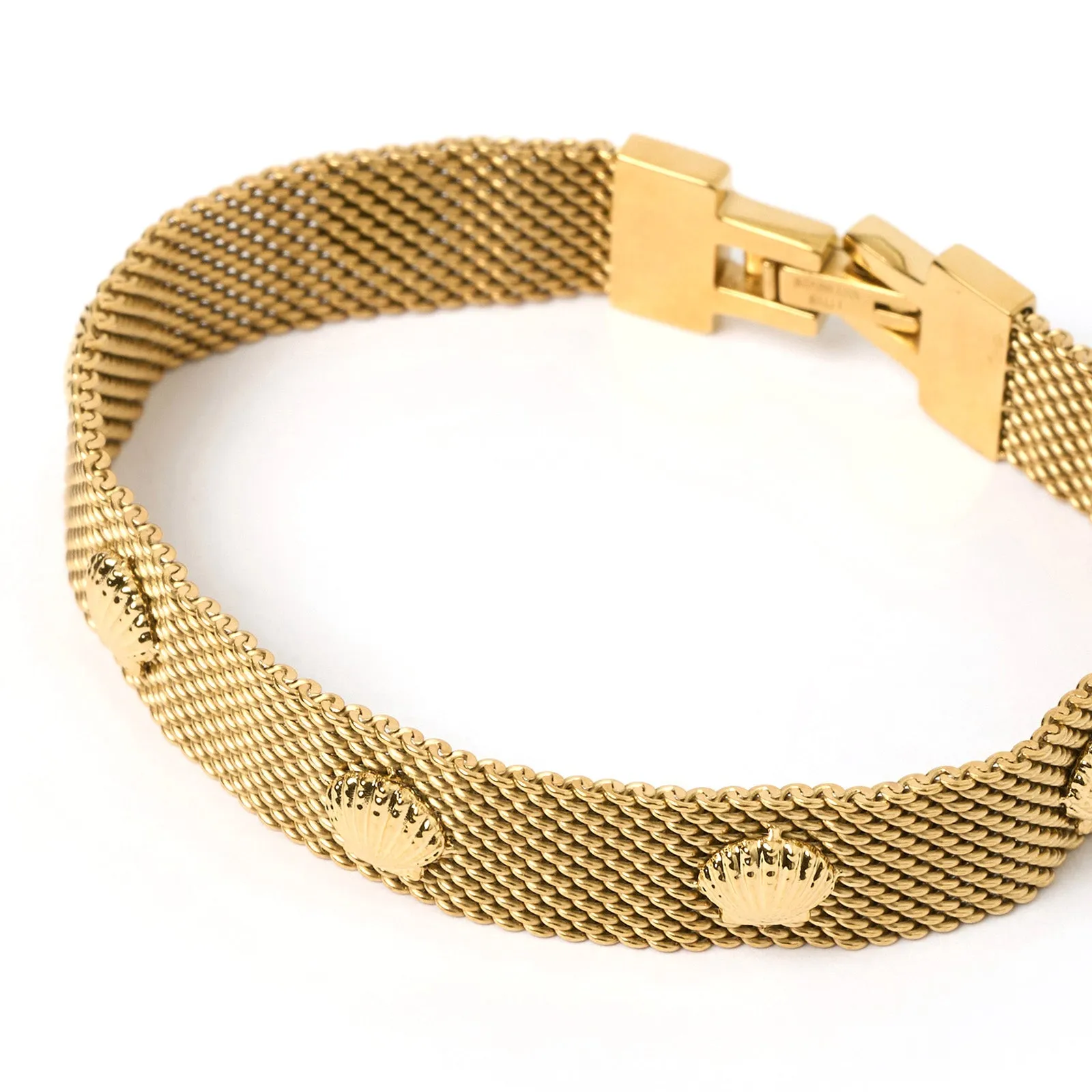 Seashell Gold Bracelet