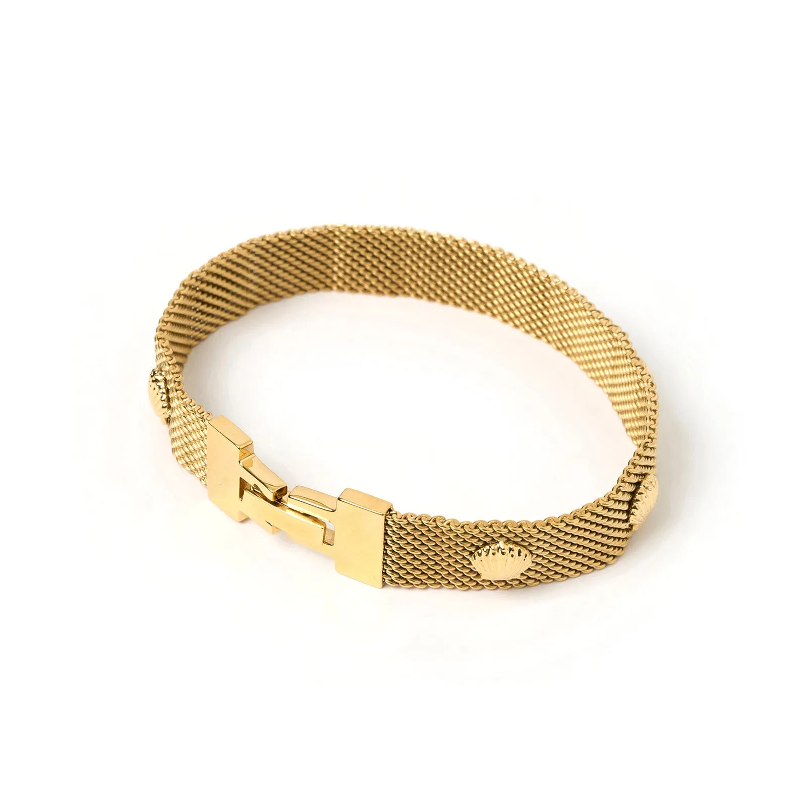 Seashell Gold Bracelet