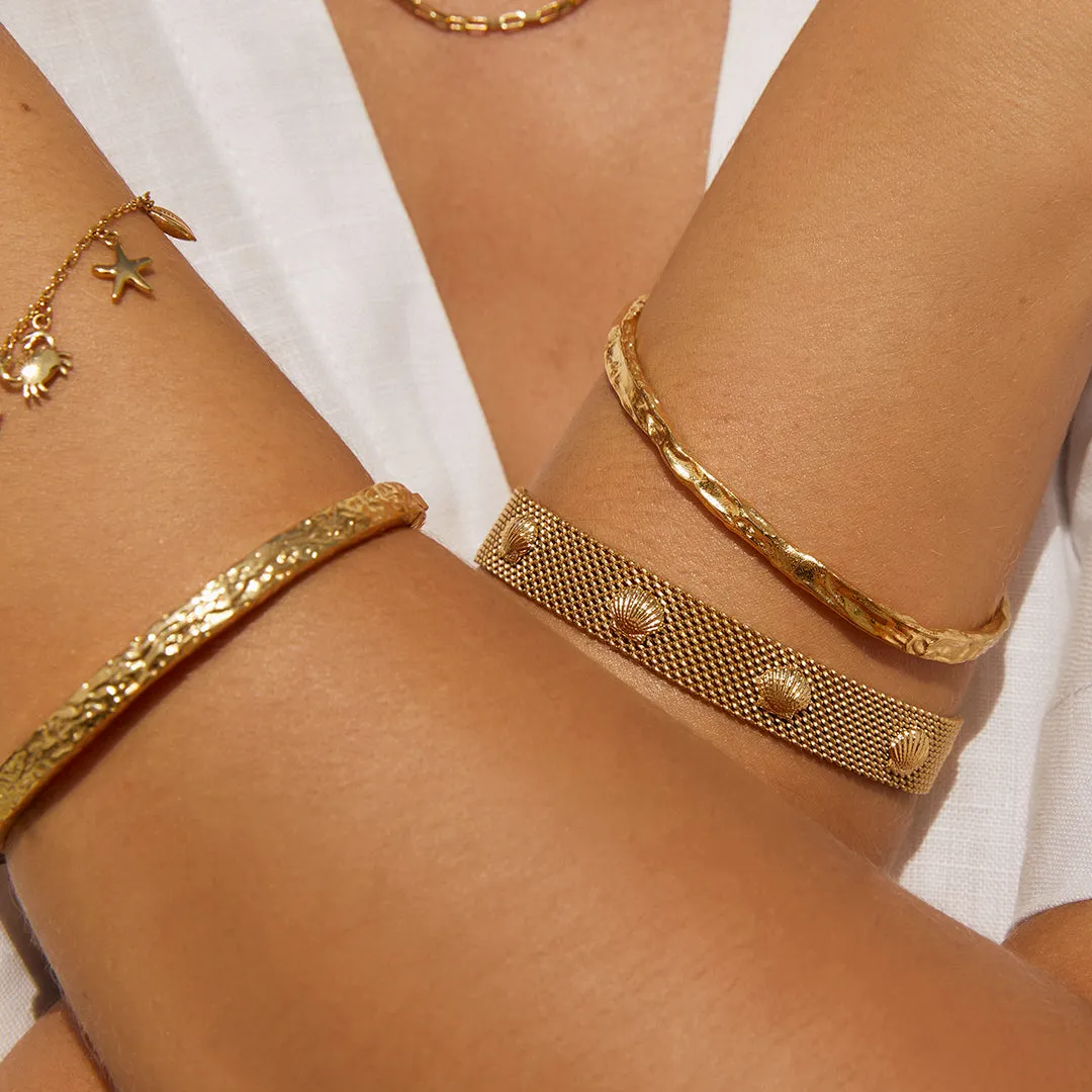 Seashell Gold Bracelet