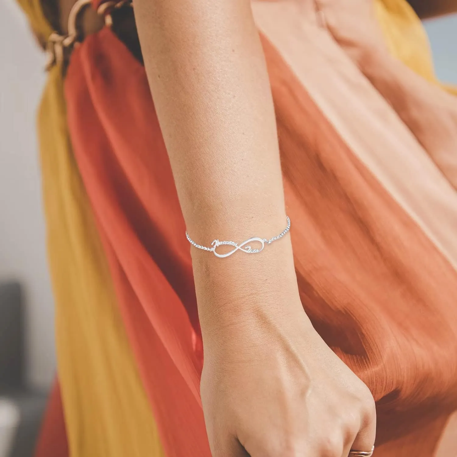 SISGEM Solid 10K 14K 18K Gold Personalized Name Anklet Bracelets with Birthstone, Real Gold Customized Name Bracelet Anklet Custom Any Name Fine Jewelry Gifts for Women, Mom, Wife