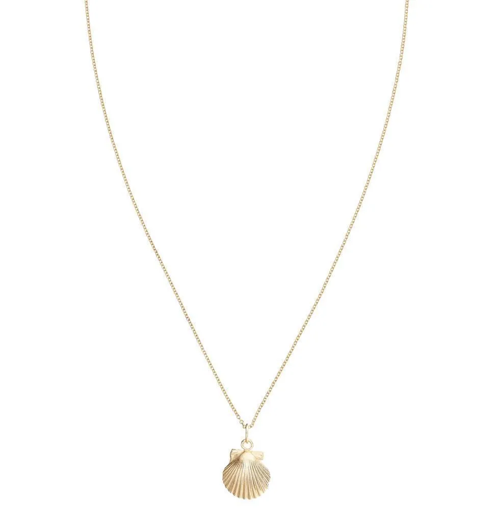 Small Scallop Shell Charm