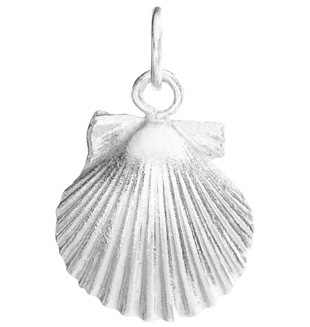 Small Scallop Shell Charm
