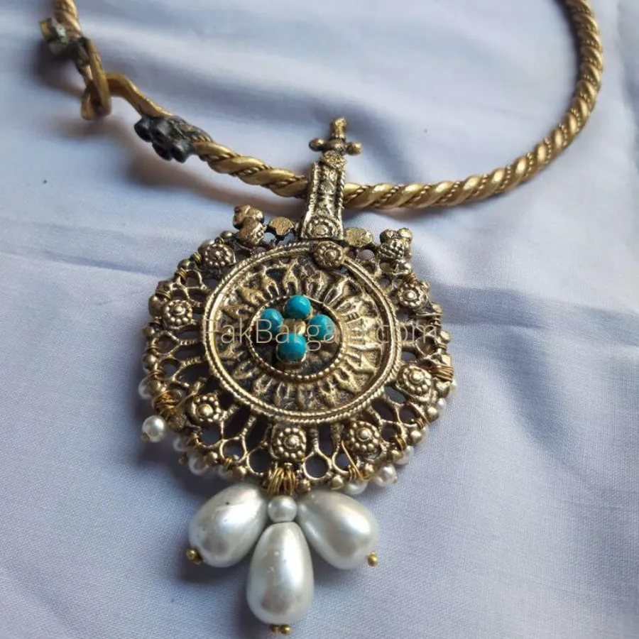 Vintage Bohemian Hasli Ethnic Handmade Choker
